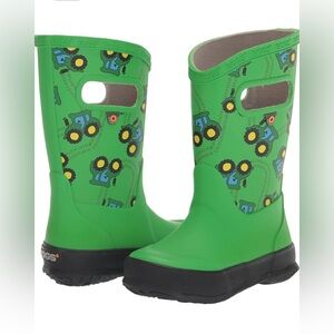 Bogs 1 youth Tractor Rain Boots, Green, Waterproof